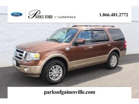 Ford : Expedition 5.4 l king ranch leather navigation sunroof back up camera 3 rd row seat cd mp 3
