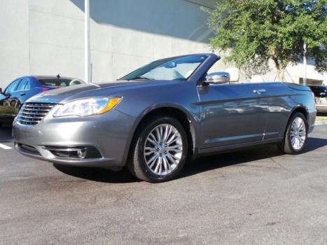 Chrysler : 200 Series LIMITED Conv CONVERTIBLE! Chrysler 200 LIMITED 3.6L