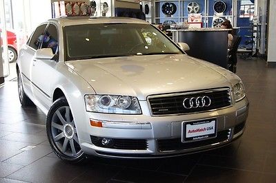 Audi : A8 w/Navi, Convenience,Pwr Sunroof 32 813 miles navigation leather awd heated front rear seats parktronic