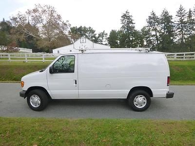 Ford : E-Series Van SUPERDUTY 2007 ford e 350 superduty cargo van one owner low miles clean