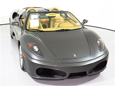 Ferrari : 430 Spider Convertible 2-Door 07 ferrari f 430 spider 6 k miles shields hi fi sound daytona s yellow calipers 08