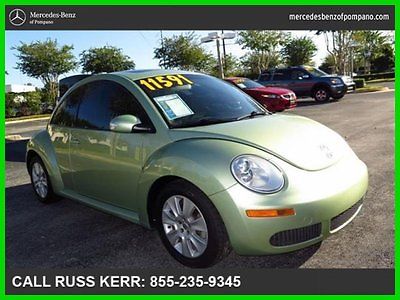Volkswagen : Beetle-New S CLEAN CARFAX SUNROOF MANUAL SAT NICE CALL DAVE B 2008 volkswagen new beetle s 2.5 l i 5 20 v manual sunroof fwd sat radio