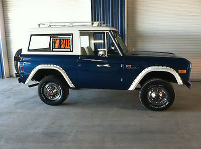 Ford : Bronco sport 76 ford bronco low low miles rare a c roof rack a must see