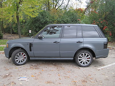 Land Rover : Range Rover AUTOBIOGRAPHY 2012 land rover range rover supercharged sport utility 4 door 5.0 l
