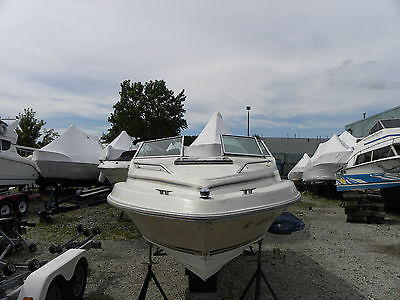 1986 Sea Ray cutty project, sing axle trailer, good engine and drive. LQQK!