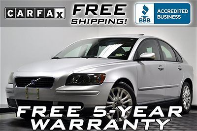 Volvo : S40 2.5L Turbo Manual w/Sunroof T5 69k Miles Free Shipping or 5 Year Warranty 6-Speed Leather Sunroof Must See