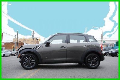 Mini : Countryman Cooper S ALL4 All 4 AWD 6 Speed Manual Loaded Repairable Rebuildable Salvage Wrecked Runs Drives EZ Project Needs Fix Low Mile