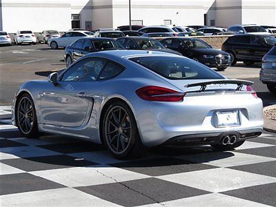 Porsche : Cayman 2dr Coupe S 2 dr coupe s new manual gasoline 3.4 l flat 6 cyl rhodium silver metallic