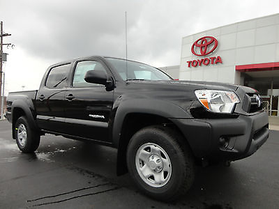 Toyota : Tacoma Double Cab Short Bed 4x4 4WD New 2015 Tacoma Double Cab 4x4 V6 Convenience Package Black Paint 4WD Crew Cab