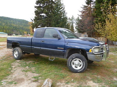 Dodge : Ram 2500 SLT Laramie 2001 dodge 2500 slt 4 x 4 5.9 cummins diesel h o 6 speed quad cab long bed