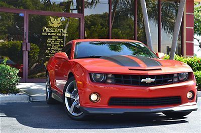 Chevrolet : Camaro 2SS 2010 chevrolet camaro 2 ss ss inferno orange 39 k coupe 6.2 financing available