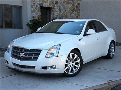 Cadillac : CTS 2009 cadillac cts awd sedan automatic sunroof leather