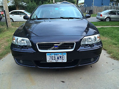 Volvo : S60 S60 R Gorgeous Dark Blue Volvo S60R AWD with unique and beautiful Orange Leather