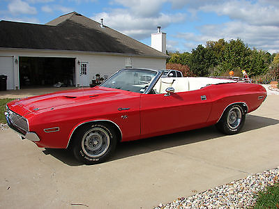 Dodge : Challenger Convertible Numbers Matching Big Block Convertible Challenger