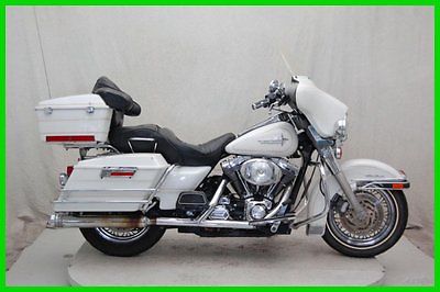 Harley-Davidson : Touring 2001 harley davidson dresser flhtc electra glide classic used white 14208 a
