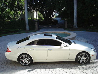 Mercedes-Benz : CLS-Class CLS 63 AMG FLORIDA,CLS63,AMG,RARE WHITE/CREME,CARFAX CERTIFIED,L@@K