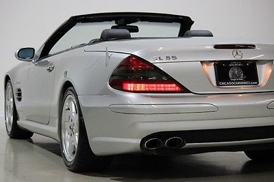 Mercedes-Benz : SL-Class AMG Silver SL55 AMG, brand new continental tires, new batteries, other new parts too