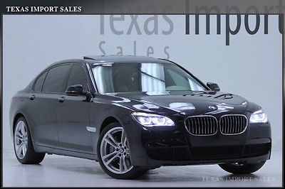 BMW : 7-Series Base Sedan 4-Door 2013 750 li m sport driver assist executive lighting pkg shades 1.99 financing