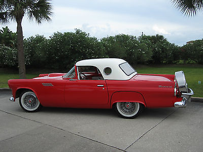 Ford : Thunderbird removable top 1955 ford thunderbird regal roadster