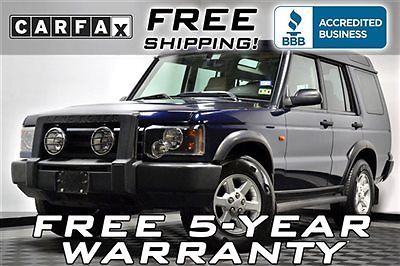 Land Rover : Discovery S 4x4 w/ DVD Entertainment System Low Mileage Rear DVD Free Shipping or 5 Year Warranty Leather 4WD 4x4 SUV V8