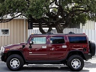 Hummer : H2 V8 AWD LEATHER 3 ROWS SUNROOF XM CRUISE CONTROL OVERHEAD DVD POWER SEATS HEATED