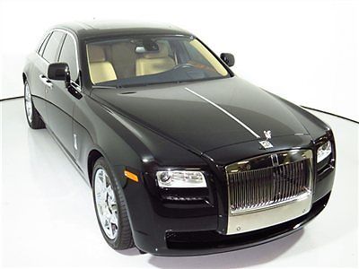 Rolls-Royce : Ghost 4dr Sedan 2011 ghost only 7 k miles cpo warranty camera drivers assist rear theatre 2012