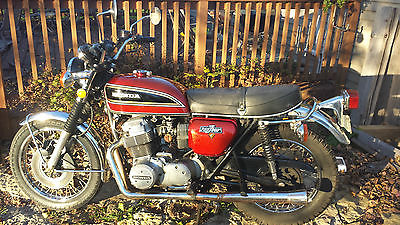 Honda : CB 1975 honda cb 750 k cb 750 four really nice original vintage cafe project