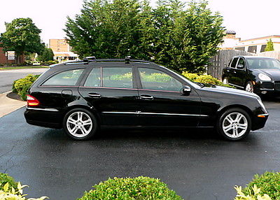 Mercedes-Benz : E-Class E500 4MATIC AWD WAGON 2004 1 owner every option leather navigation 3 rd seat so nice in out