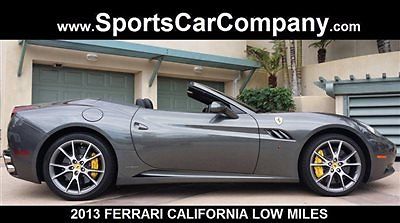 Ferrari : California 2dr Convertible 2013 ferrari california stunning like new just 3 k miles loaded gorgeous