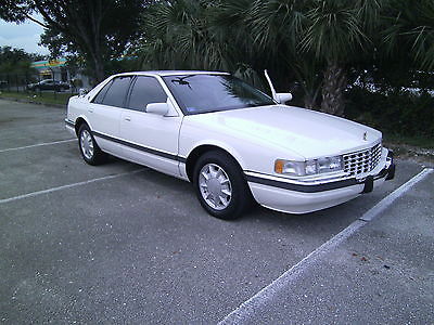 Cadillac : Seville 4dr Luxury SLS 1996 cadillac seville sls pearl white 1 owner real florida car extra clean