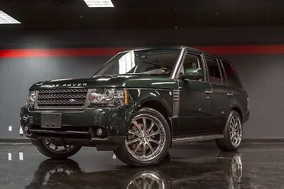 Land Rover : Range Rover HSE LUX 2011 super low miles forged wheels rare color combo wow