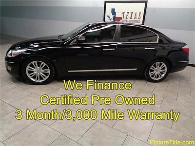 Hyundai : Genesis Sedan 09 genesis v 8 leather sunroof gps navi certified warranty we finance texas