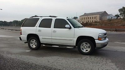 Chevrolet : Tahoe LT Sport Utility 4-Door 2004 chevy tahoe lt 4 x 4 3 rd row all leather loaded