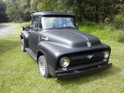Ford : F-100 Base 1956 ford f 100 hot rod pickup truck with ford 351 w small block
