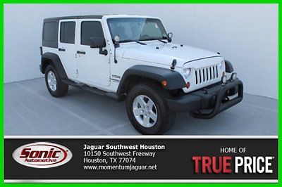 Jeep : Wrangler Sport Unlimited 2012 jeep wrangler sport unlimited 25 k miles 4 x 4 automatic hard top we finance