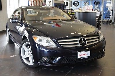 Mercedes-Benz : CL-Class 4Matic Coupe 2-Door 36 872 miles cl 550 4 matic 1 owner leather navigation sun roof bluetooth