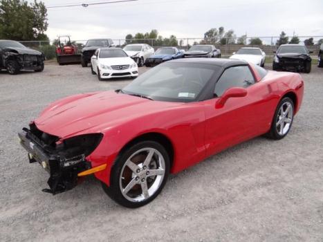 Chevrolet : Corvette 2dr Cpe Light Damage, Salvage Repairable, LS-2 400 HP, Easy build, good airbags. Sharp