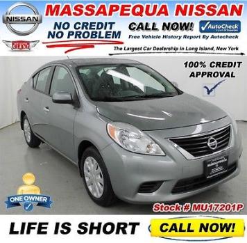 Nissan : Versa SV ONE OWNER ACCIDENT FREE 2013 fwd cruise control keyless entry bucket seats am fm cd aux rearroof spoiler