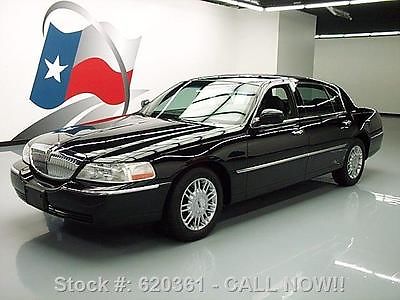 Lincoln : Town Car WE FINANCE!! 2009 lincoln town car signature l 6 pass htd leather 62 k texas direct auto