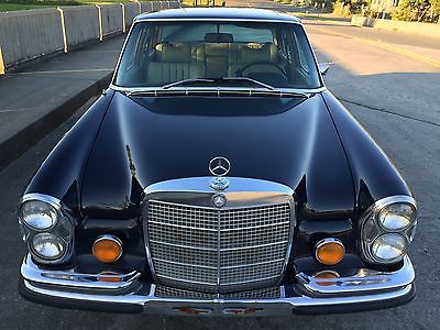 Mercedes-Benz : 300-Series W109 in DB904 w. Parchment int. and SUNROOF * 1972 mercedes 300 sel w 109 in db 904 midnight blue parchment leather 88 k sunroof