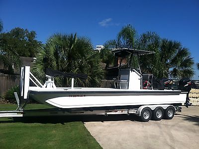 2014 28' BullDog Work Boat/ Push Boat/ Fire Boat/ Rescue Boat Twin Suzuki 250's