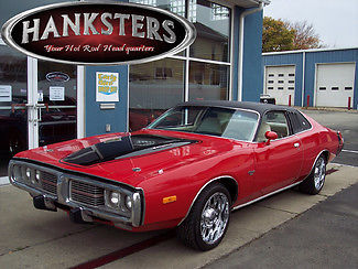 Dodge : Charger Coupe 1973 red coupe