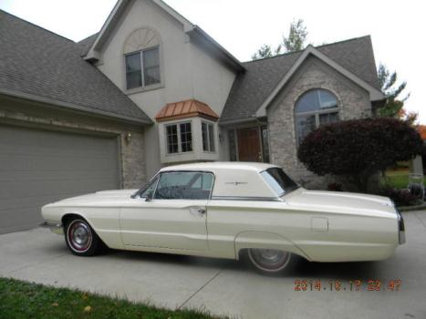 Ford : Thunderbird 1966 ford thunderbird towne hardtop only 43 000 miles a real find