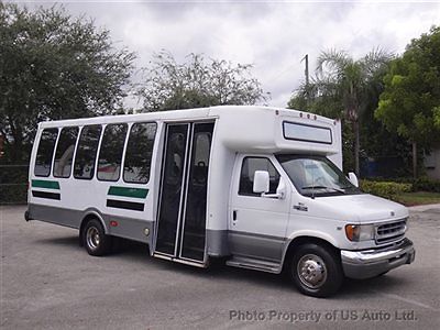 Ford : E-Series Van E450 Cutaway Ford E450 Shuttle Wheelchair Florida Bus 24 Passenger Party Bus Limo Transport