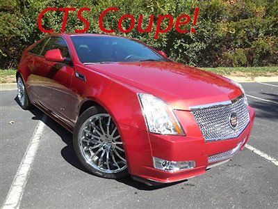 Cadillac : CTS 2dr Coupe Performance RWD Cadillac CTS Coupe 2dr Coupe Performance RWD Low Miles Automatic Gasoline 3.6L V