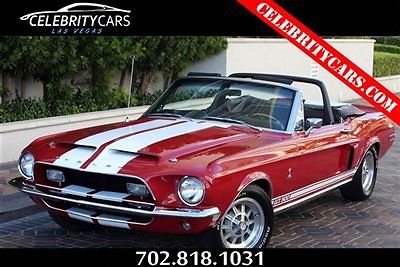 Shelby : GT500 Convertible 1968 Shelby Cobra GT500 Mustang Convertible 1968 shelby cobra mustang gt 500 convertible 428 3 x 2 4 speed restored trades vegas