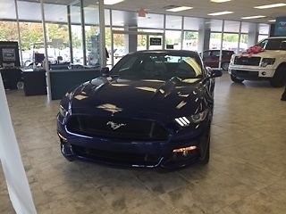 Ford : Mustang GT 2015 ford mustang 5.0 gt deep impact blue