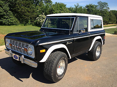 Ford : Bronco Sport Sport Utility 2-Door 1977 ford bronco automatic 4 wd 4 x 4 w efi conversion 5.0 mustang engine motor