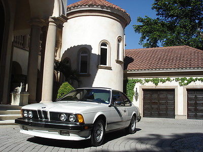 BMW : 6-Series 635 CSi FLORIDA,635CSI,ONE OWNER, ALL ORIGINAL, 56K MILES,MUST SEE, NOT M6
