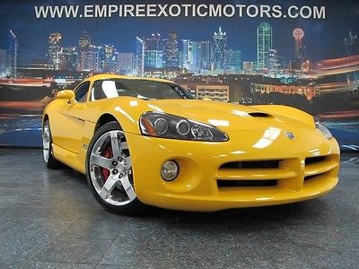 Dodge : Viper Supercharged VIPER SRT-10 PAXTON SUPERCHARGED*RACE YELLOW*FLAWLESS*2146053503